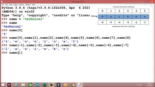 string and slicing in python explanation in tamil смотреть онлайн
