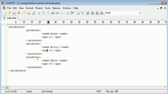 Beginner PHP Tutorial - 104 - An Introduction to XML смотреть онлайн