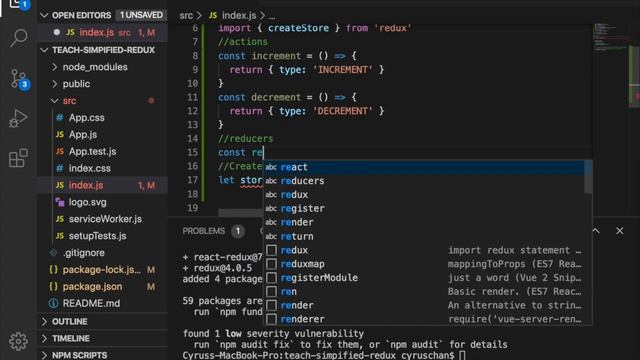 Simplified React Redux смотреть онлайн