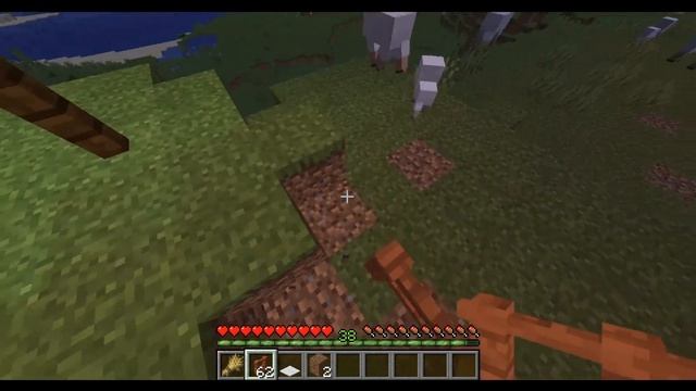 Как поймать овцу в майнкрафт ? Ферма овец ! смотреть онлайн