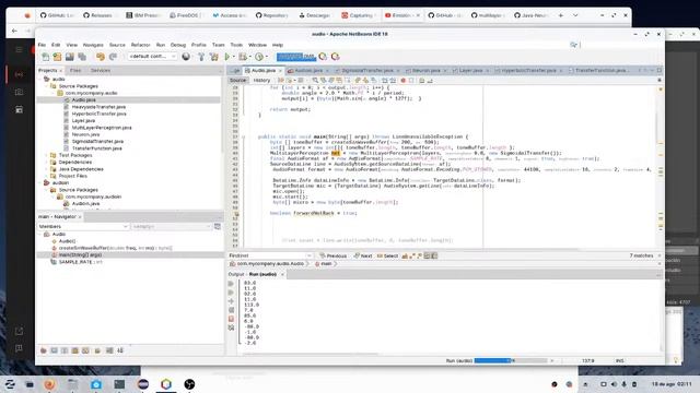 Experimento java audio neural network смотреть онлайн