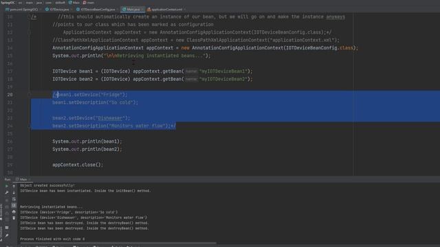 Spring Framework: Populating a Bean in an Java Config File (annotations) (Skillsoft) смотреть онлайн