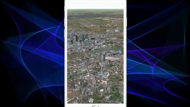 Режим Flyover. Как включить 3D гид на iPhone. смотреть онлайн
