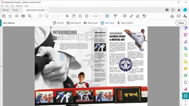 Add Video & Rich Media to a PDF | Acrobat DC for Educators смотреть онлайн