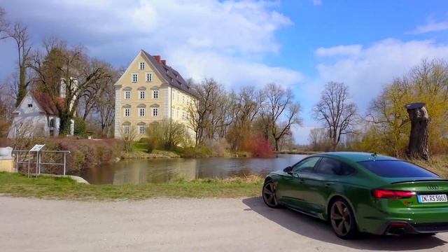 The new Audi RS 5 Sportback Design in Sonoma green смотреть онлайн