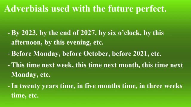 Future Perfect المستقبل التام لتلاميذ الثانية باكالوريا الجزء 7 смотреть онлайн
