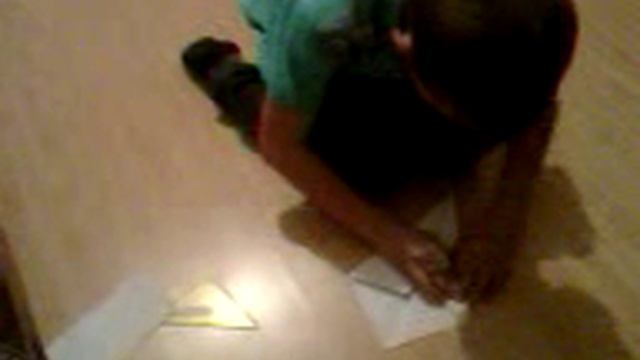 как сделать нож-бабочка из бумаги смотреть онлайн