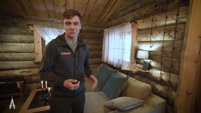 Баня с обходной палубой 77 м2 смотреть онлайн