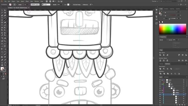 014 Рисование симметричных объектов смотреть онлайн