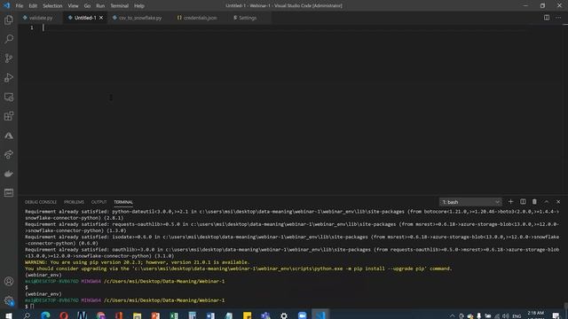 How to Connect Python to Snowflake смотреть онлайн