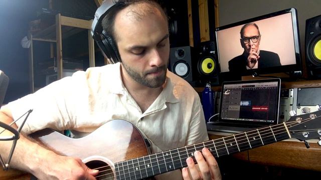 Ennio Morricone Playing Love Guitar Tribute смотреть онлайн