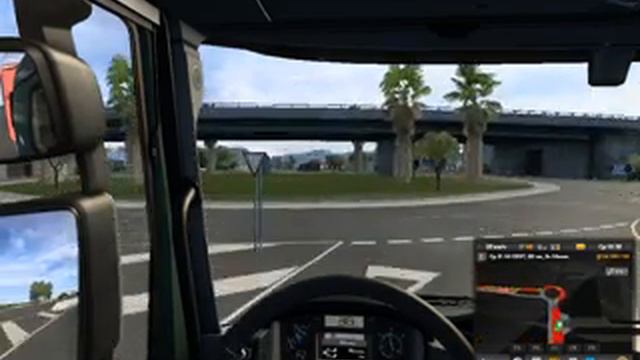 EURO TRUCK SIMULATOR 2, 1.41,DLC IBERIA, смотреть онлайн