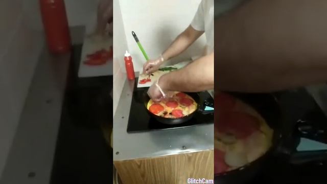 Быстрая пицца с ветчиной беконом грибы смотреть онлайн