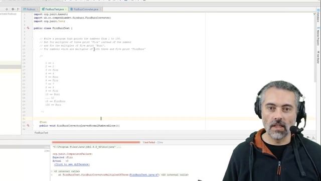 Test Driven Development FizzBuzz in Java with JUnit - Lets Code - Better Audio смотреть онлайн