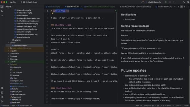 53rd DevLog: Browser-Based Game with Laravel 10, React JS, and TypeScript, improve battle logic смотреть онлайн