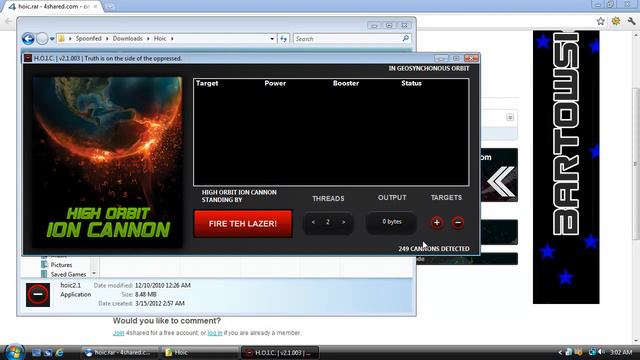 Spoonfeeding Hacking - HOIC; High Orbit Ion Cannon смотреть онлайн