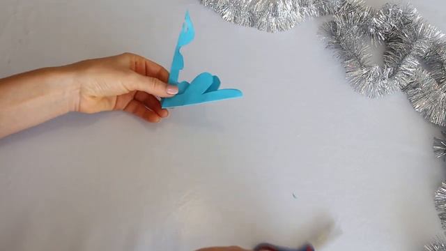 DIY. Гирлянда из бумаги- Свеча. Adorno colgante navideño-Vela. Christmas paper garland смотреть онлайн
