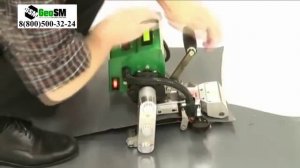 Сварка геомембраны / Welding geomembrane