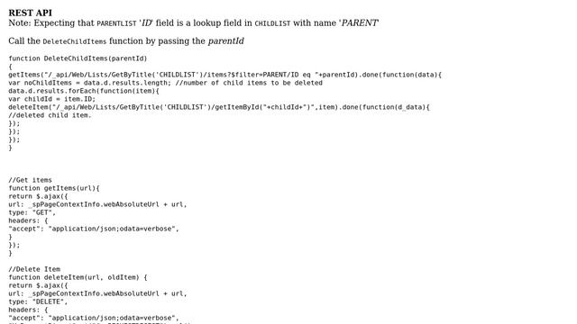 Sharepoint: SharePoint Online REST API delete multiple items in single request смотреть онлайн