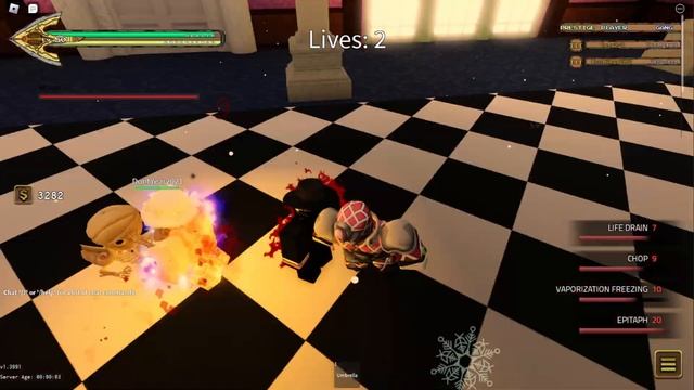 [YBA] King Crimson Makes A Lot Of Donuts + Vamp смотреть онлайн