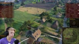 Школьник Выбил Третьего Мастера в Танках World of Tanks !