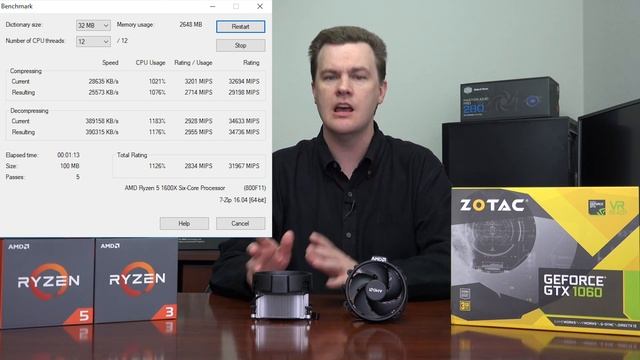 Benchmarking Ryzen 5 1600X - Is it worth upgrading to it? - Part 5 смотреть онлайн