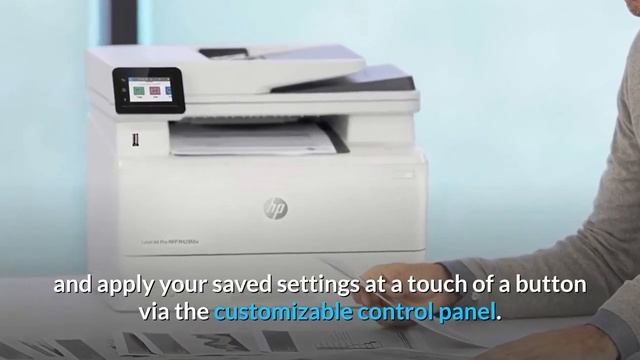 HP LaserJet Pro Multifunction M428fdw Wireless Laser Printer смотреть онлайн