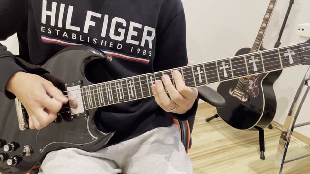 [Guitar Cover] Black Sabbath - Heaven and Hell (Epiphone Tony Iommi SG Custom) смотреть онлайн