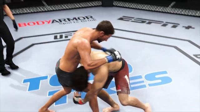 ЗАБИТ МАГОМЕДШАРИПОВ VS ЯИР РОДРИГЕЗ UFC 4 CPU VS CPU смотреть онлайн