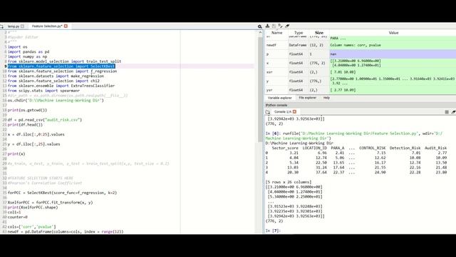 Machine Learning Step By Step 8 Filter Based Feature Selection Pearson's Correlation in Python смотреть онлайн