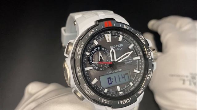 Обзор ЧАСОВ CASIO PRO TREK PRW-6000SC-7 | Где купить со скидкой? смотреть онлайн
