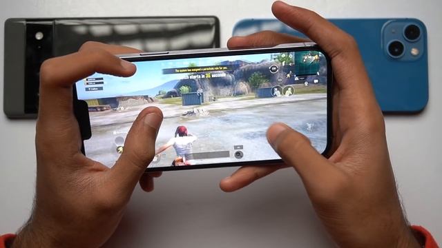 Pixel 6 Pro vs iPhone 13 vs iPhone 13 Pro Max Extreme Pubg Test | A15 Bionic vs Google Tensor ? смотреть онлайн