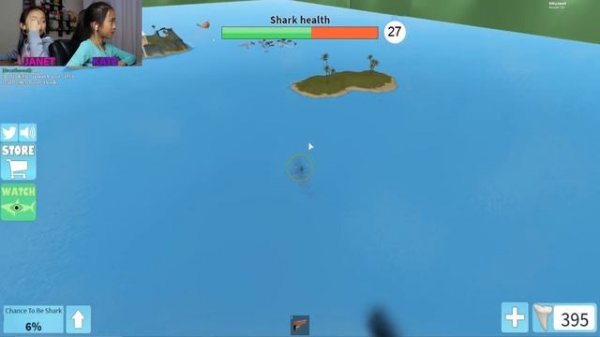 DESTROYER VS SHARK! / Roblox: Sharkbite ?