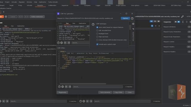 Lab: SameSite Lax bypass via method override смотреть онлайн
