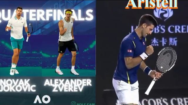 Djokovic Zverev Quarterfinals Head 2 Head | #AustralianOpen2021/ Джокович Vs Зверев Австралия Опен