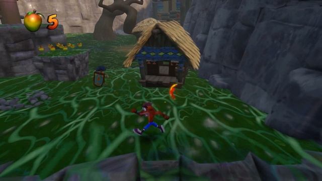 Crash NST: Twinsanity worm chase level смотреть онлайн