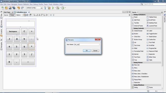 java swing calculator part 04 смотреть онлайн