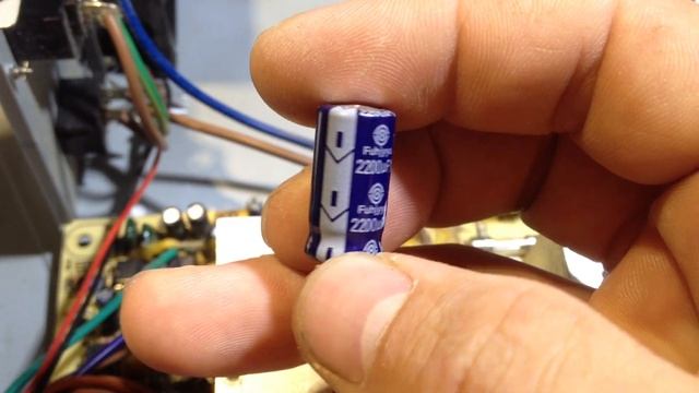 Очень простой ремонт АТХ-блока питания.Замена вздутых конденсаторов.