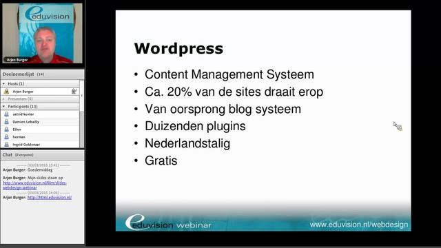 Webdesign met WordPress webinar maart 2015 смотреть онлайн