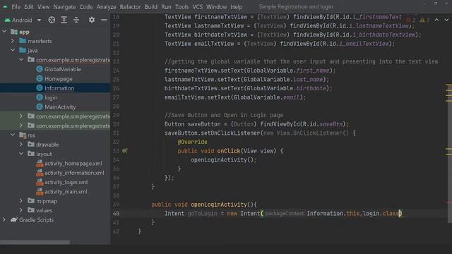 Simple Login & Registration Form Using Global Variables in Android Studio | Part 2 - Functionalitie смотреть онлайн