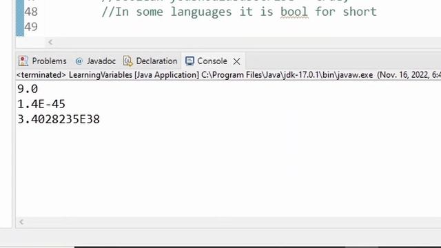 Java Variable - Lets learn about int, double, string and more смотреть онлайн
