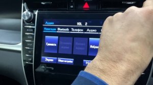 Русификация Toyota Harrier JBL 510306 и установка карт навигации.