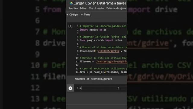 Cargar un csv en un dataframe de python смотреть онлайн