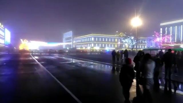 Ставрополь. Новый год 2020. Площадь. смотреть онлайн