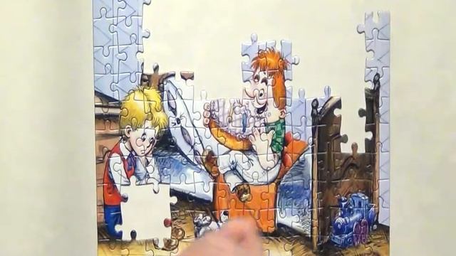 Пазл Малыш и Карлсон День рождения 120 деталей / Puzzle. Carlson смотреть онлайн