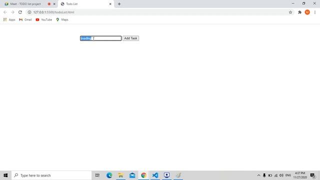 TODO List in Javascript. -Live session class recorded смотреть онлайн