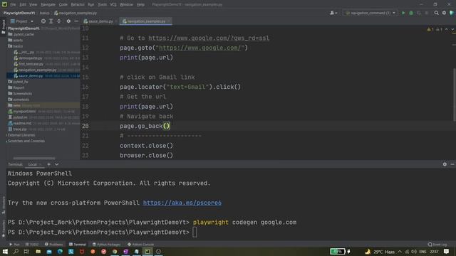 #30 Playwright with Python | Navigate Back| Navigate Forward| Click Operation смотреть онлайн