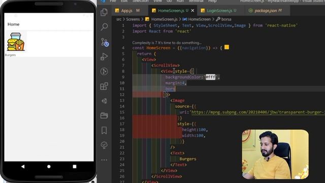 React Native ScrollView in Hindi | Move Component Horizontally | Vertically | ITS Gujrat смотреть онлайн