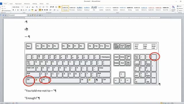 Word Using Em Dashes смотреть онлайн