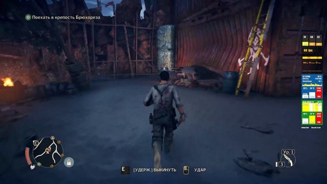 Mad Max Нефтяной резервуар | Драга | Нора | RTX 3060ti OC | i7-11700 | FPS Test смотреть онлайн